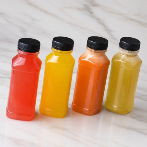 Apple,orrange,carrot-apple juices and compot